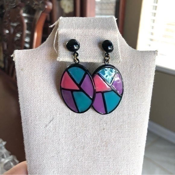 Vintage Pierced Earrings - Picture 1 of 4